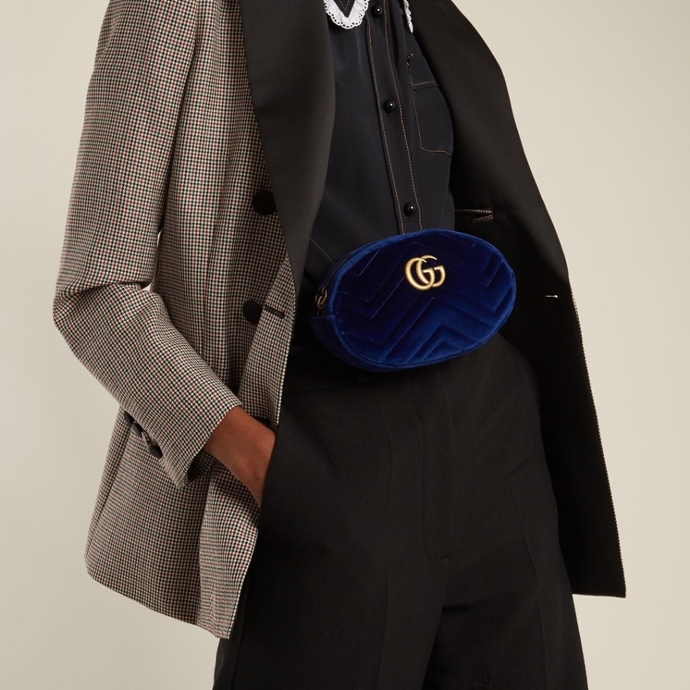 SOLD New Authentic Gucci Marmont Belt Bag